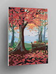 Картина по номерам &amp;quot;Золотая осень&amp;quot;