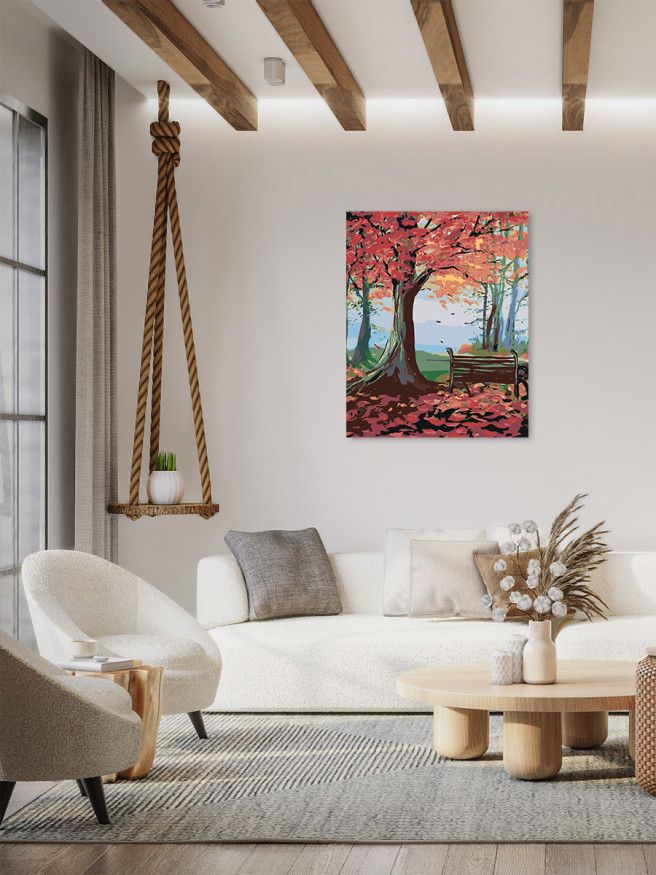 Картина по номерам &amp;quot;Золотая осень&amp;quot;