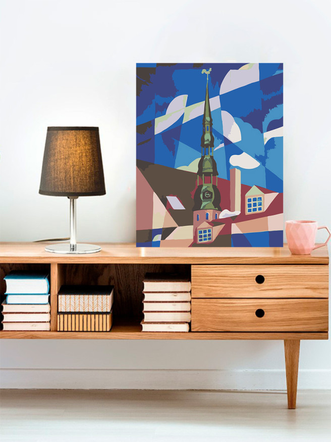 Raqamlar bo&amp;#039;yicha rasm &amp;quot;Bino&amp;quot;