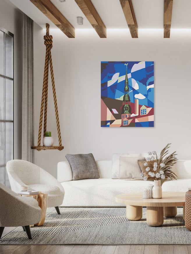 Raqamlar bo&amp;#039;yicha rasm &amp;quot;Bino&amp;quot;