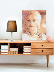 Raqamlar bo&#039;yicha rasm &quot;Daenerys Targaryen&quot;