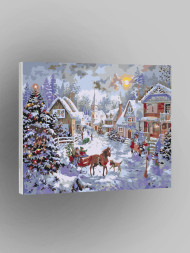Картина по номерам &amp;quot;Деревня&amp;quot;