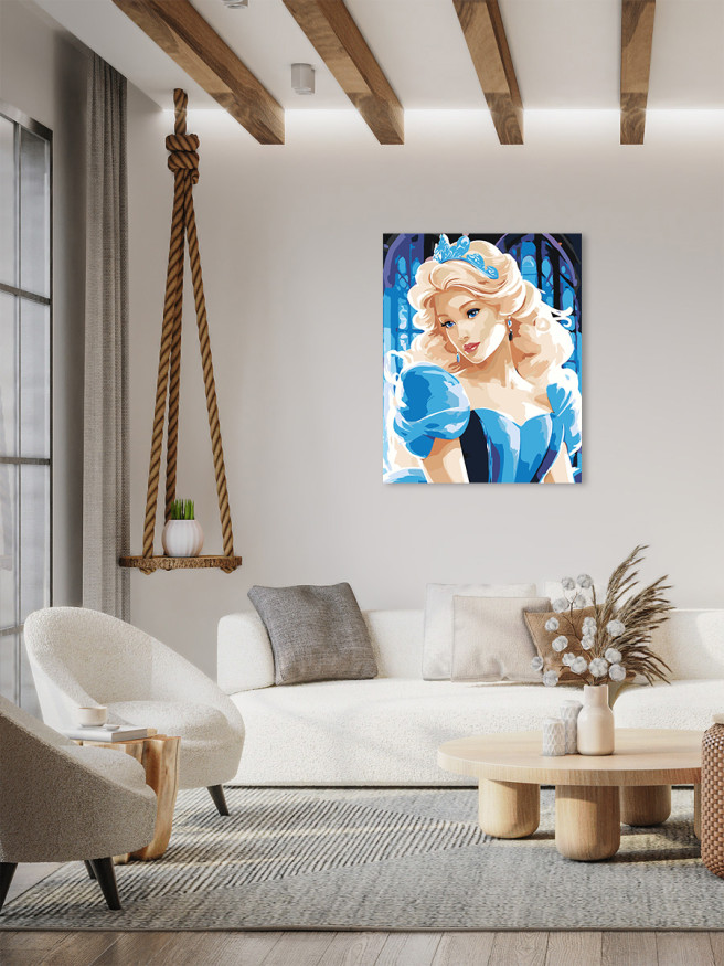 Raqamlar bo&amp;#039;yicha rasm &amp;quot;Chiroyli sarg&amp;#039;ish&amp;quot;