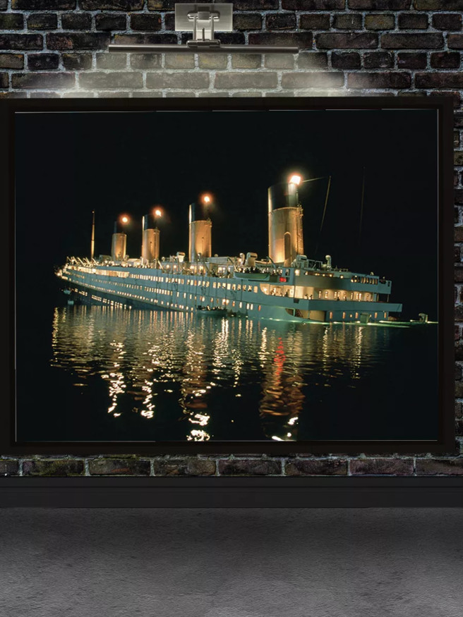 Постер на холсте &amp;quot;Последние минуты Титаника&amp;quot;