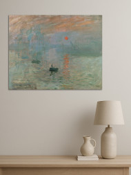 Постер на холсте "Моне – Впечатление. Восход солнца"