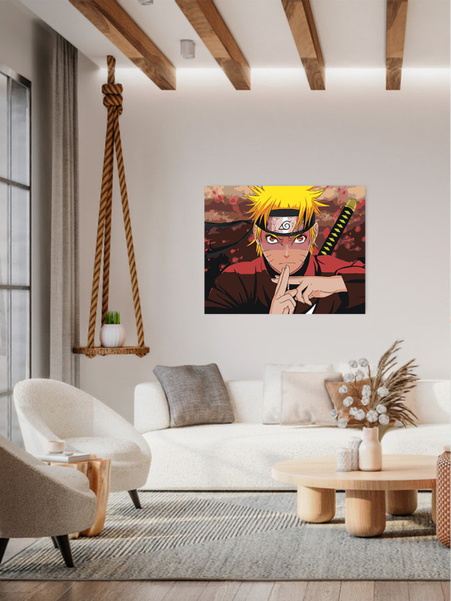 Raqamlar bo&amp;#039;yicha rasm &amp;quot;Uzumaki Naruto&amp;quot;