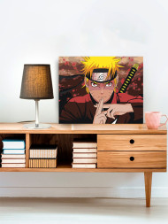 Raqamlar bo'yicha rasm "Uzumaki Naruto"