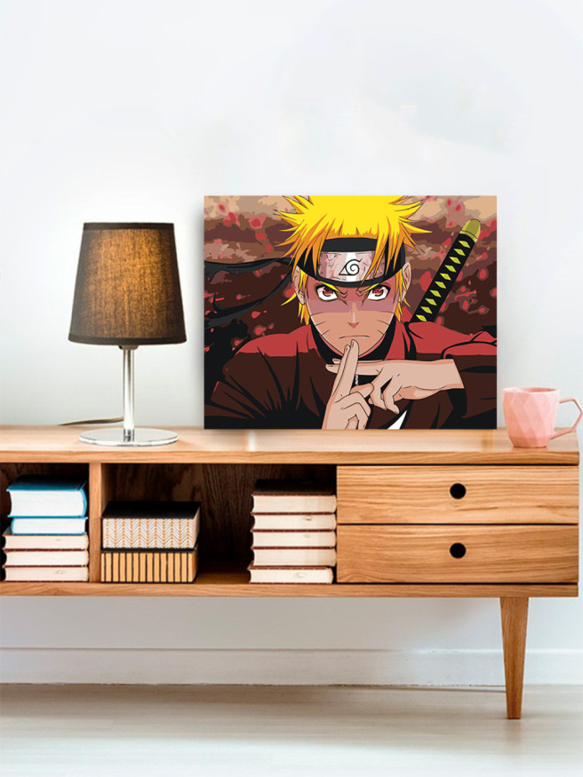 Raqamlar bo&amp;#039;yicha rasm &amp;quot;Uzumaki Naruto&amp;quot;