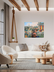 Картина по номерам &amp;quot;Городской пейзаж&amp;quot;