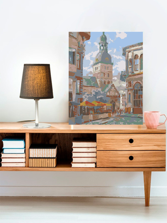 Картина по номерам &amp;quot;Город&amp;quot;