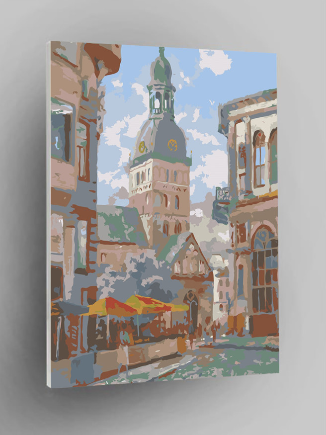 Картина по номерам &amp;quot;Город&amp;quot;