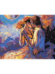 Картина по номерам &amp;quot;Влюблённая пара&amp;quot;