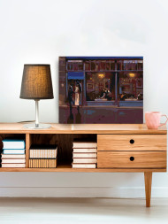 Raqamlar bo&#039;yicha rasm &quot;Soyabon ostida sevishganlar&quot;