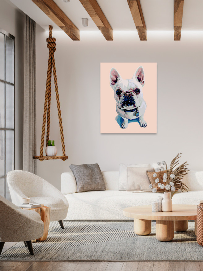 Raqamlar bo&amp;#039;yicha rasm &amp;quot;Kuchuk rasmi&amp;quot;