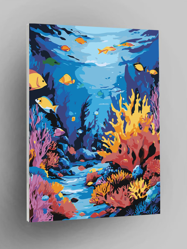 Картина по номерам &amp;quot;Морская жизнь&amp;quot;