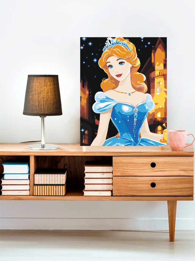 Raqamlar bo&amp;#039;yicha rasm &amp;quot;Qizil malika&amp;quot;