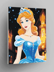 Картина по номерам &amp;quot;Рыжая принцесса&amp;quot;