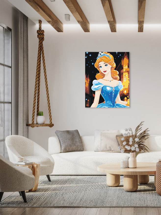 Raqamlar bo&amp;#039;yicha rasm &amp;quot;Qizil malika&amp;quot;