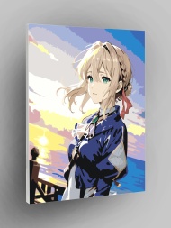 Картина по номерам "Вайолет Эвергарден"