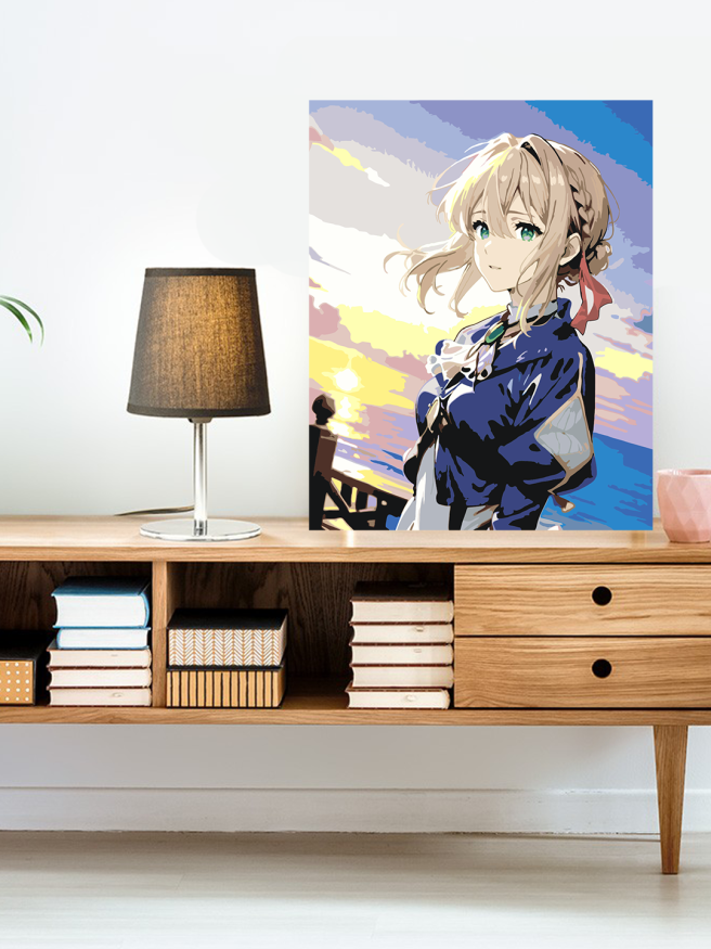 Картина по номерам &amp;quot;Вайолет Эвергарден&amp;quot;