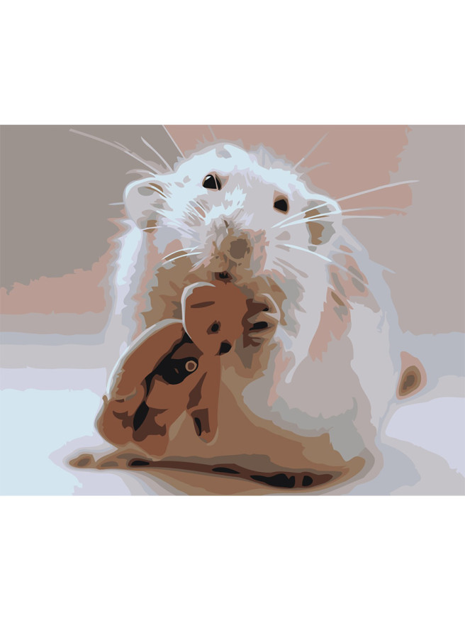 Raqamlar bo&amp;#039;yicha rasm &amp;quot;Ayiqcha bilan sichqoncha&amp;quot;