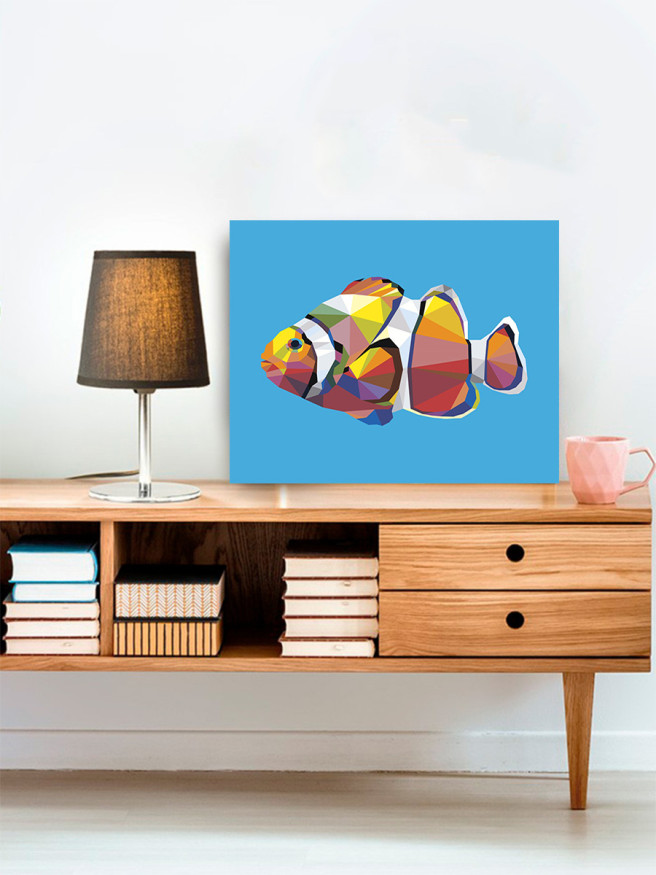 Raqamlar bo&amp;#039;yicha rasm &amp;quot;Baliq&amp;quot;