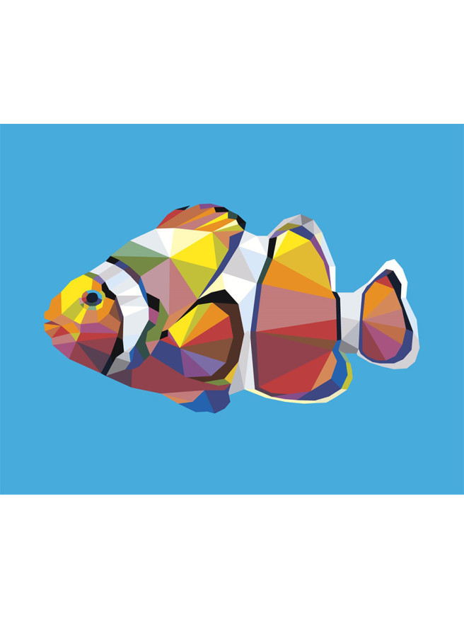 Raqamlar bo&amp;#039;yicha rasm &amp;quot;Baliq&amp;quot;