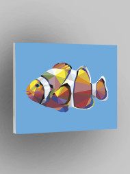 Raqamlar bo'yicha rasm "Baliq"