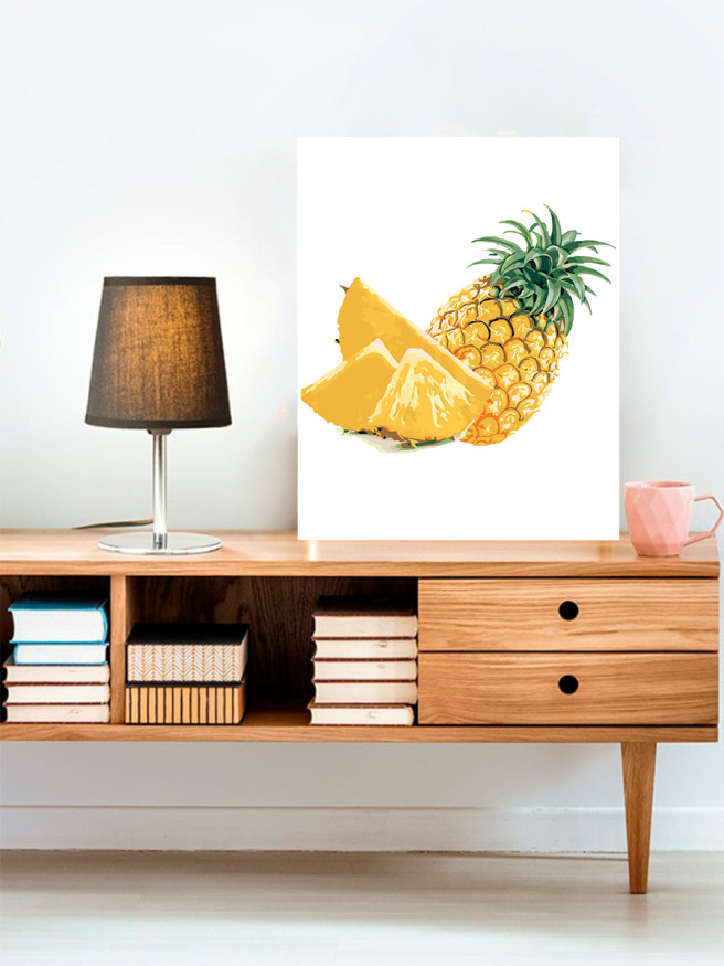 Картина по номерам &amp;quot;Ананас&amp;quot;