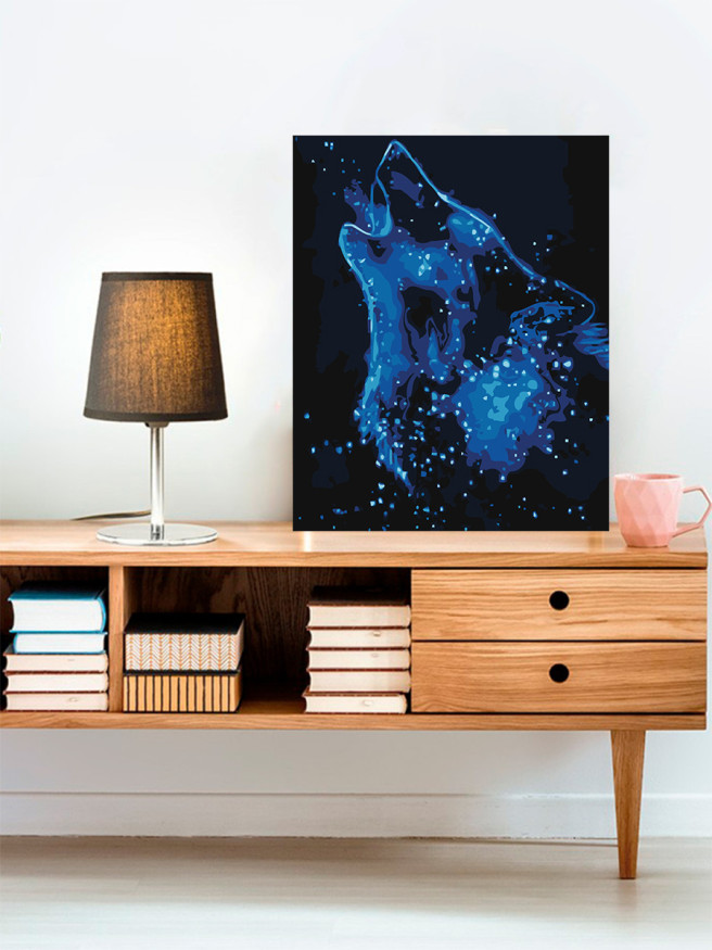 Картина по номерам &amp;quot;Волк&amp;quot;