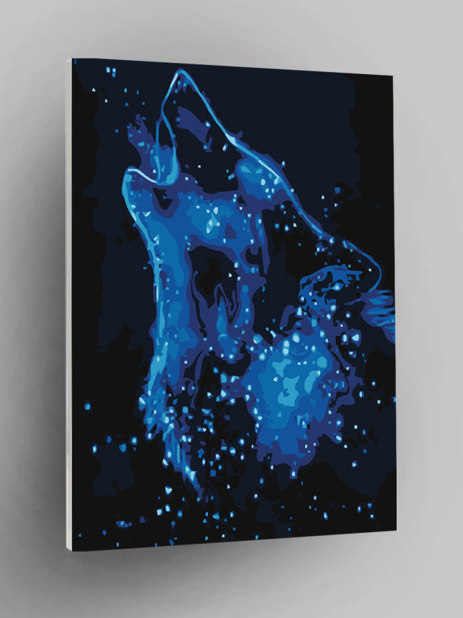 Картина по номерам &amp;quot;Волк&amp;quot;