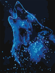 Картина по номерам "Волк"