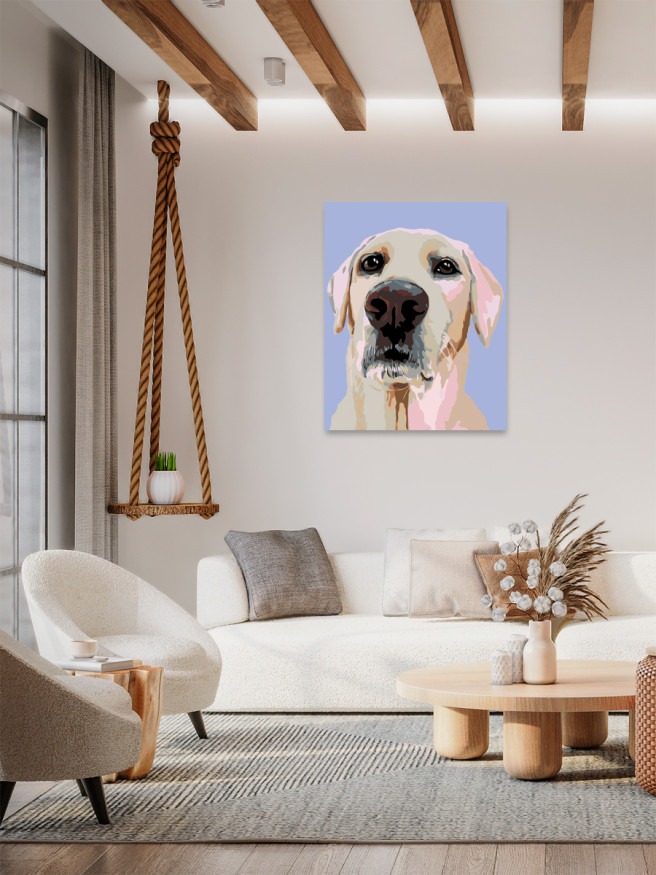 Raqamlar bo&amp;#039;yicha rasm &amp;quot;Kuchuk rasmi&amp;quot;