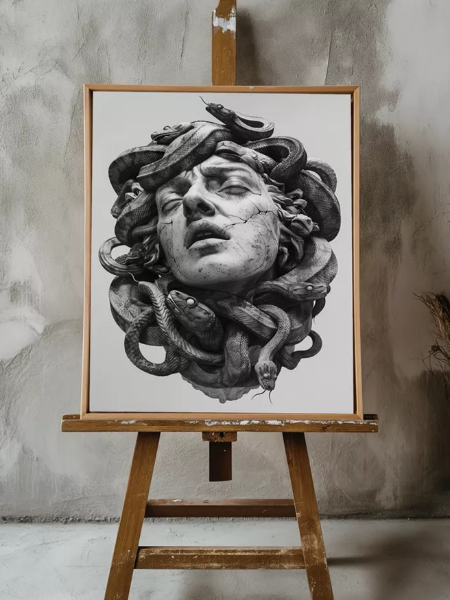 Постер на холсте &amp;quot;Плач Медузы&amp;quot;