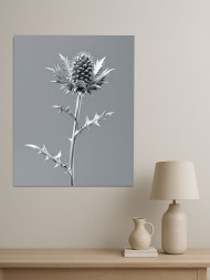 Holstga bosilgan poster "Kumush repeynik"