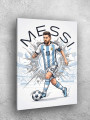 Holstga bosilgan poster &amp;quot;Futbolchi Messi