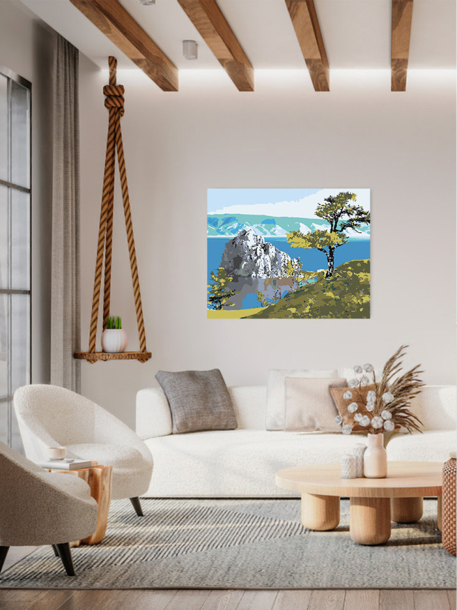 Raqamlar bo&amp;#039;yicha rasm &amp;quot;Cherkovning ko&amp;#039;rinishi&amp;quot;