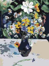 Картина по номерам &amp;quot;Ваза с цветами&amp;quot;