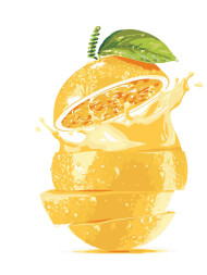 Raqamlar bo&#039;yicha rasm &quot;Limonni kesib oling&quot;