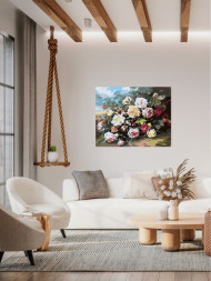 Картина по номерам &amp;quot;Букет цветов&amp;quot;