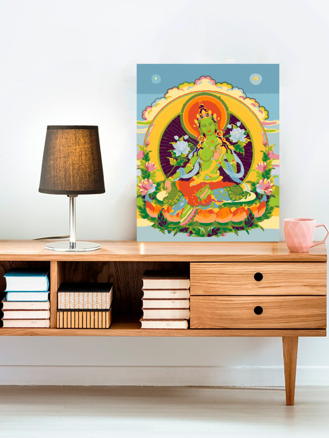 Картина по номерам &amp;quot;Божество&amp;quot;