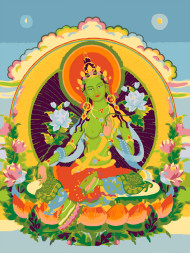 Картина по номерам &amp;quot;Божество&amp;quot;