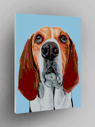 Raqamlar bo&#039;yicha rasm &quot;Kuchuk rasmi&quot;