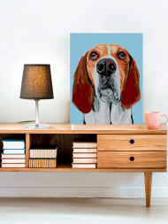 Raqamlar bo&#039;yicha rasm &quot;Kuchuk rasmi&quot;