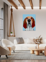 Raqamlar bo&#039;yicha rasm &quot;Kuchuk rasmi&quot;