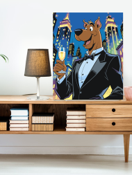 Raqamlar bo‘yicha rasm &quot;Skubi-Du smokinda&quot;