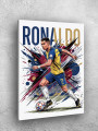 Holstga bosilgan poster &amp;quot;Futbolchi Ronaldu&amp;quot;