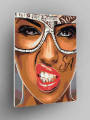 Картина по номерам &amp;quot;Дерзкая девушка&amp;quot;