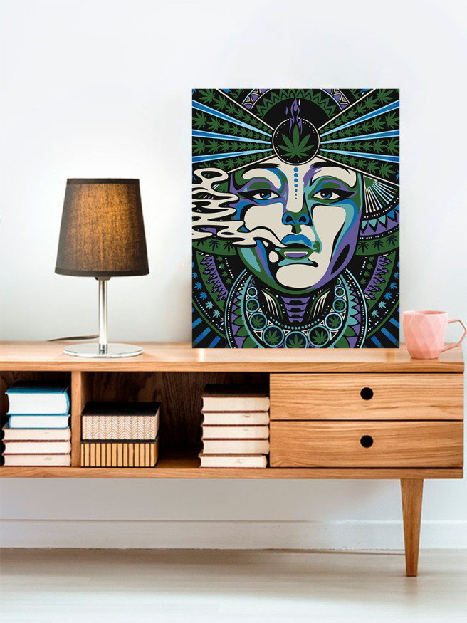 Raqamlar bo&amp;#039;yicha rasm &amp;quot;Suzuvchi qiz&amp;quot;