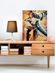 Картина по номерам &amp;quot;Пара в танце&amp;quot;